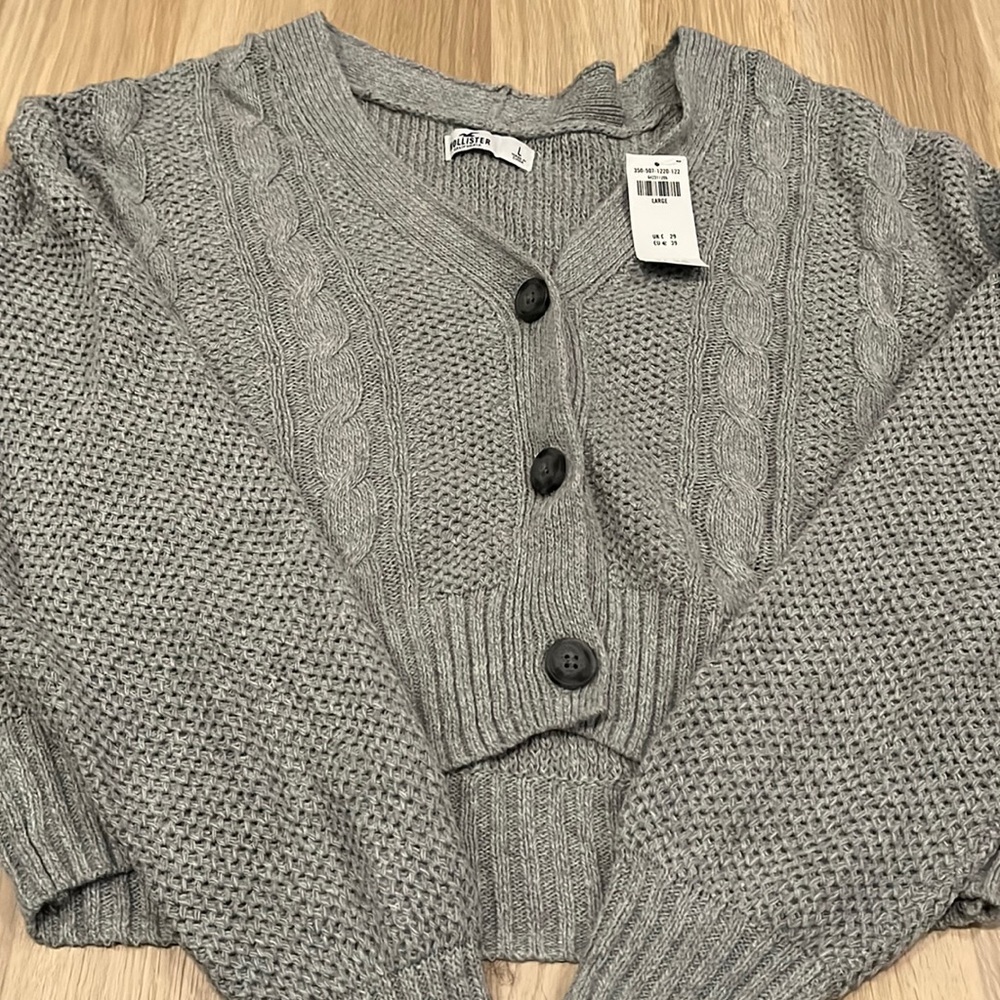 COPY - Gray Knitted Sweater from Hollister